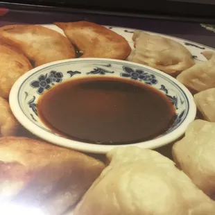 dumpling kung fu pao？dumbling sauce comes good！