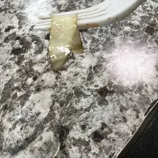 Rotten vegetables