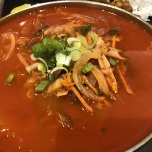 2. Spicy Seafood Noodle Soup