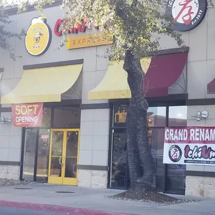 Soft opening