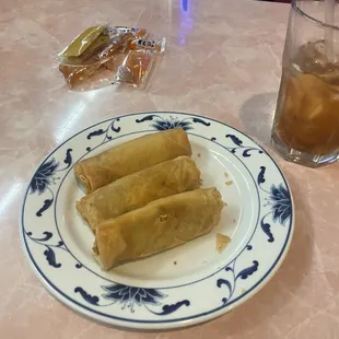 A1. Vegetable Spring Rolls