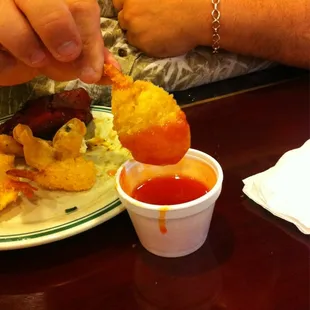 Big breaded shrimp yum