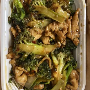 Chicken with Broccoli