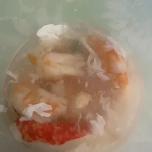 Shrimp and Seafood w Lobster Sauce