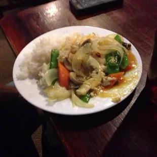 Curry chicken