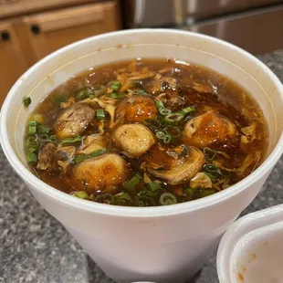 Hot and sour soup