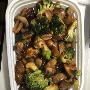 Broccoli and Mushrooms