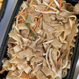 Beef chow fun