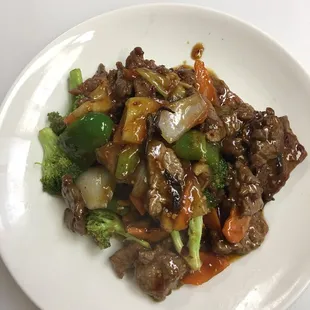 Beef With Garlic Sauce