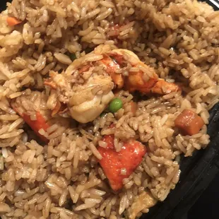 rice with shrimp and vegetables