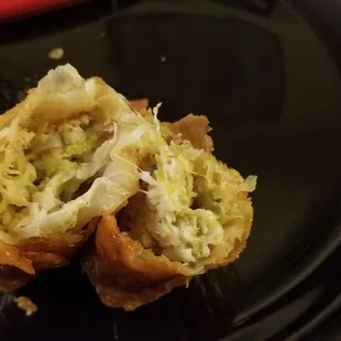 Where&apos;s the beef?? steakless steak egg roll - greasy, avoid