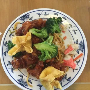 First round from the buffet