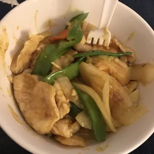 Curry Chicken with Onion