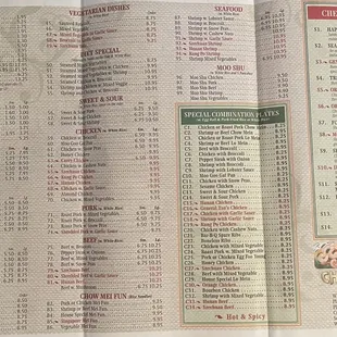 Menu.
