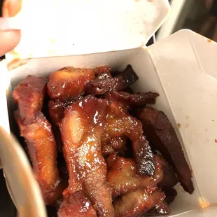 Boneless spare ribs