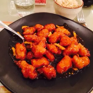 Orange chicken