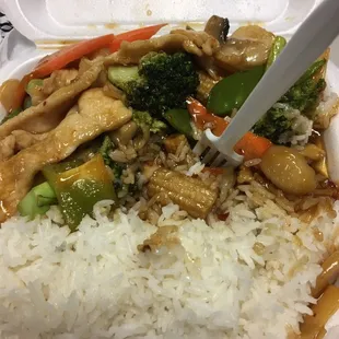 Chicken in garlic sauce