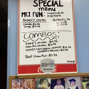Specials.