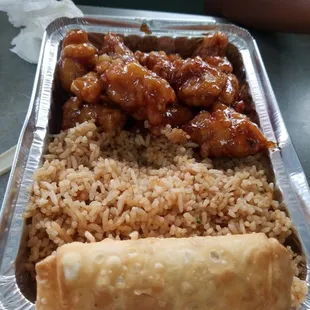 Orange chicken