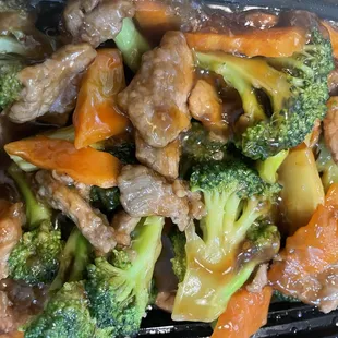 Beef brócoli