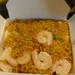 Shrimp fried rice