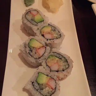 California Roll.  Meh.