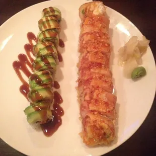 Sweet Fire Roll on Right.