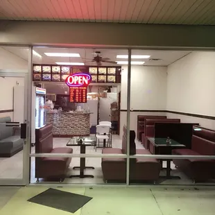 interior, sushi and sashimi