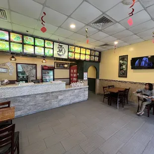 Here's a wide angle of the interior.