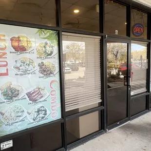 Here's the approach to China Garden.