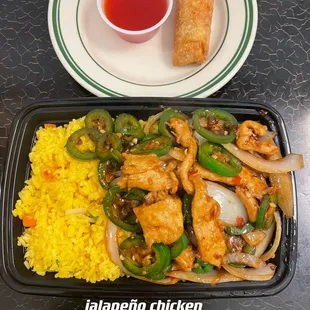 Jalapeño chicken combination