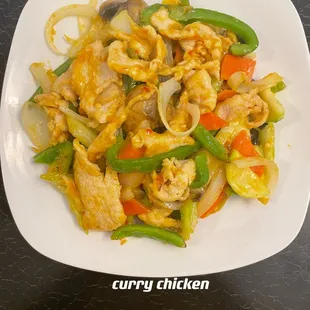 Curry chicken