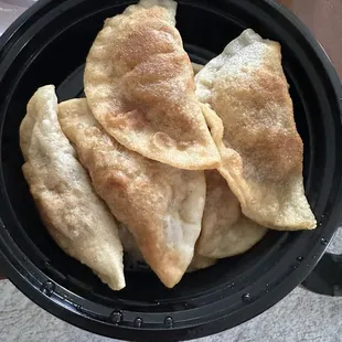 Fried potstickers
