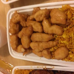 Sweet and sour chicken