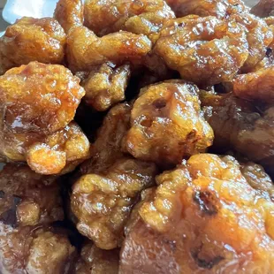 Orange chicken - medium spicy - large