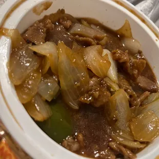 Soggy meat no flavor