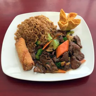 Beef with Vegetables Lunch