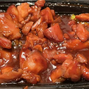 The idea of Bourbon Chicken