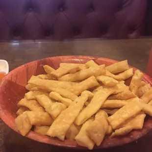 Yummy crispy things.