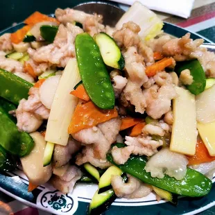 Moo goo gai pan, my fave!