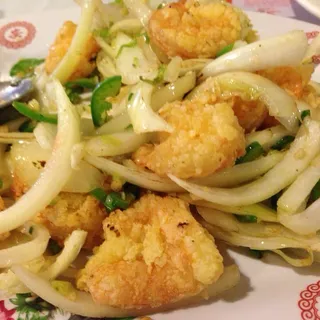 Salt and Pepper Prawns