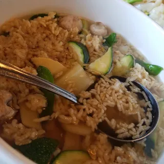 Sizzling Rice Soup