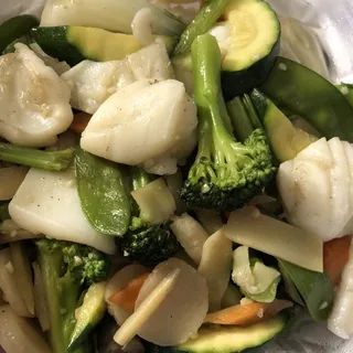 Squid w/ Mixed Vegetables