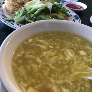 1. Vegetable Deluxe Lunch Special