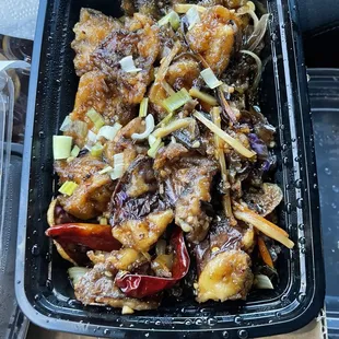 Garlic 98. Eggplant with Spicy Garlic Sauce