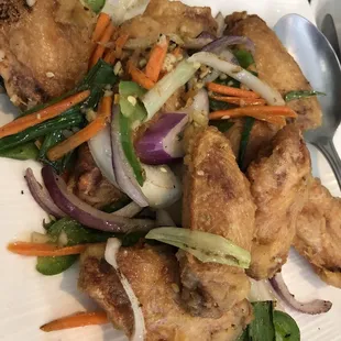 Salt and Pepper Chicken Wings