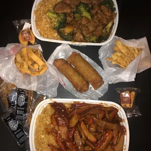 Beef with Broccoli &amp; Boneless Spare Ribs!!!