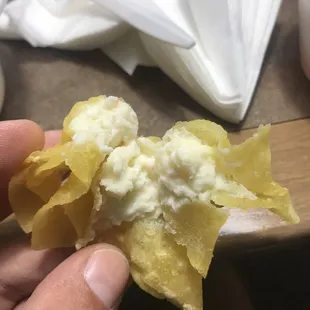 No crab in crab Rangoon's