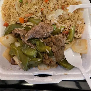 Pepper Steak with Onion
