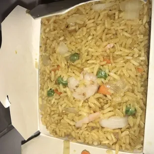 Shrimp fried rice